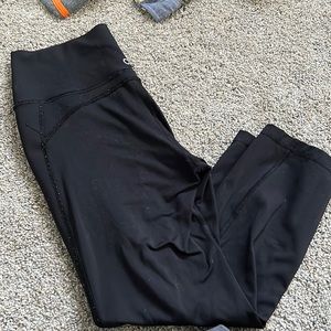 Gapfit black leggings-cropped